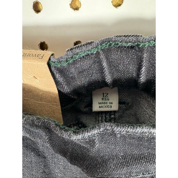 L.L Bean woman’s flex pull on jeans size 12 - Picture 9 of 11